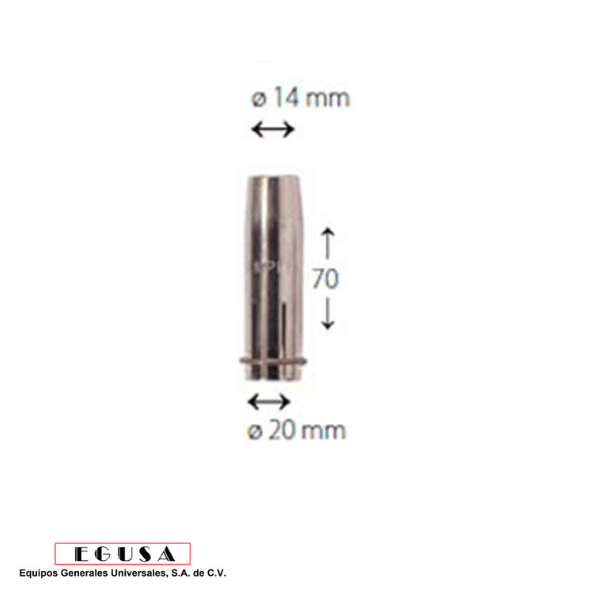 4294970 GAS NOZZLE L70