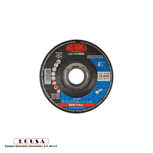 Disco abrasivo para corte de metal de 115 x 3.2 x 22.23 mm