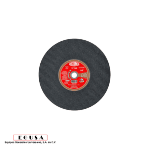 Disco de corte metal plano  14″ X 1/8″ X 1″