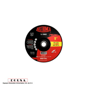 Disco desbaste  9"X1/4"X7/8"