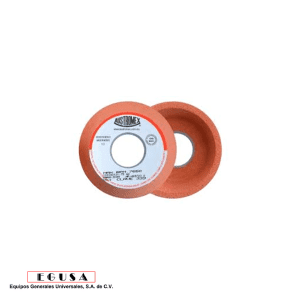 Rueda naranja vitrificada para esmerilado de acero grano 80