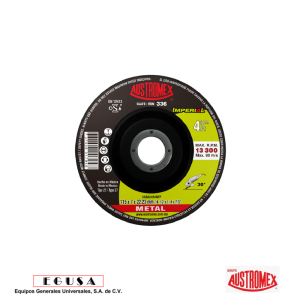 Disco para desbaste con centro deprimido 4-1/2 " x 1/4 " x 7/8 "